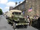 High Street Uppermill. Taken during the annual War Weekend event Link - via Daymix