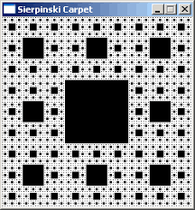 Image result for sierpinski carpet