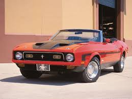 Image result for Bright Red 1972 Mustang