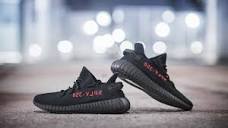 Review & On-Feet: Adidas Yeezy Boost 350 V2 "Black/Red" - YouTube