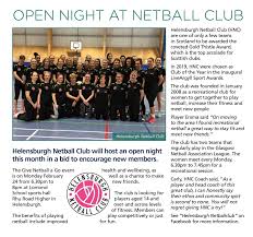 Image result for Helensburgh Netball Club