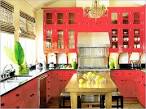 Natural Colorful Kitchen Design Ideas Bright Pink Kitchen Best ...