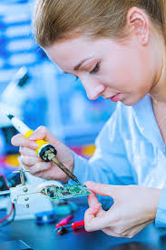 Image result for woman soldering