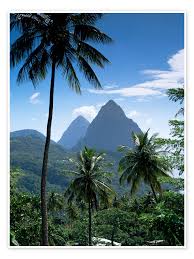 Image result for pitons lucia