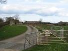 Difficult to see in this size of image, but above the gates there are three - via Daymix