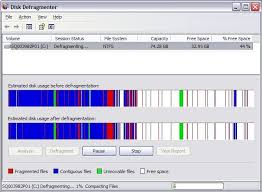 Image result for windows xp defragmentation
