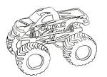 Truck coloring page