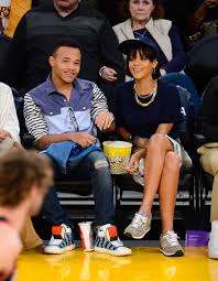 Rihanna Wearing Gray New Balance Sneakers | POPSUGAR Fashion