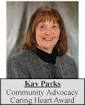 Kay Parks is receiving the