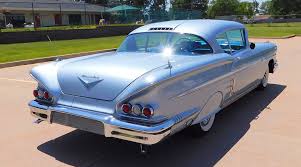 Image result for Silver Blue 1958 Chevrolet