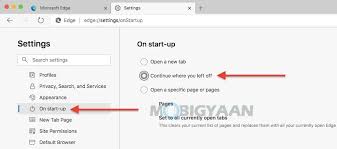 Image result for Show my windows and tabs from last time