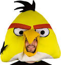 Yellow Angry Bird Mask