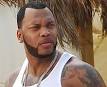 Flo Rida on the set of "Sugar"