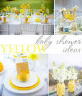 yellow baby shower inspiration