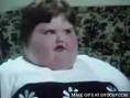 Fat kid laughing