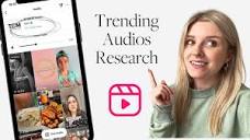 How to Use Trending Audios on Instagram Reels STRATEGICALLY - YouTube