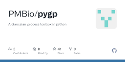 GitHub - PMBio/pygp: A Gaussian process toolbox in python
