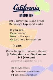 Image result for Berkeley Nssc Badminton Club