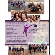 Image result for Whitton Netball Club