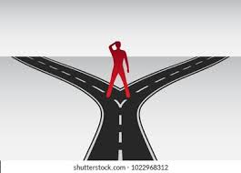 Image result for hombre en el cruce de caminos