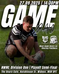 Image result for West Bank Amateur Rugby League Football Club