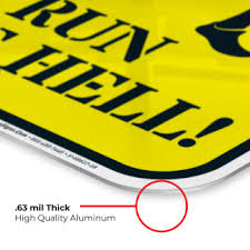 Image result for Значок in case of emergency - run like hell