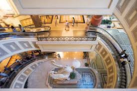 Image result for spiral escalator