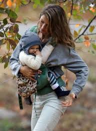 Image result for Ergo Baby Carrier Gisele Bundchen and Benjamin Brady
