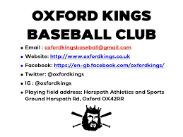 Image result for Oxford Kings Baseball Club