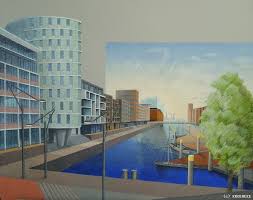 Hafencity, Hommage Cl. Lorrain von Werner Krömeke at artists.de ...