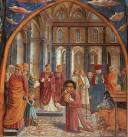 CGFA- Benozzo Gozzoli: Establishment of the Manger at Greccio