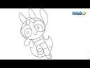 How to Draw Blossom from "The Powerpuff Girls"