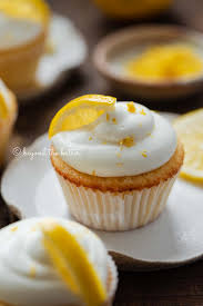 Image result for lemon cupcake