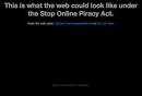 SOPA/PIPA Blackout