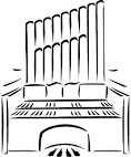 Organ coloring page
