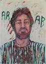 Asad Azi, Self-portrait, 2011,