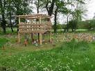 with at least 400 toy windmills - a most attractive and colourful sight. - via Daymix