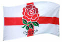 England Rugby Club Large Flag style 1 - 5 x 3.