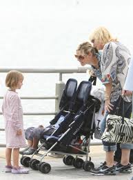 Image result for Maclaren Twin Triumph Heidi Klum