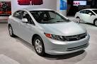 2012 Honda Civic Natural Gas priced from $26155