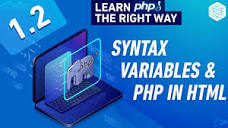 Basic PHP Syntax - PHP 8 Tutorial - YouTube