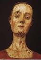 wooden funeral effigy