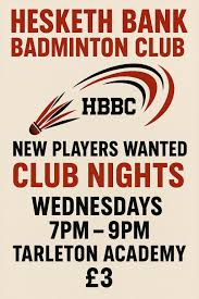 Image result for Hesketh Badminton Club