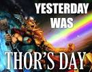 Thor Meets Rebecca Black [
