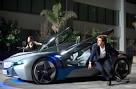 The car sported a BMW emblem