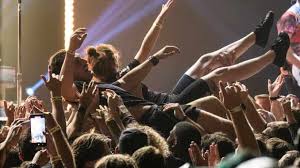 Image result for crowd-surfing