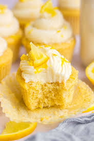 Image result for lemon cupcake