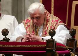 pope praying