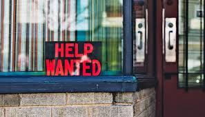 Image result for help wanted sign window