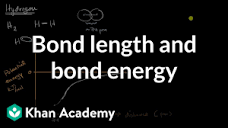 Bond length and bond energy | AP Chemistry | Khan Academy - YouTube